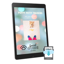 Load image into Gallery viewer, Puppy Potty Training &amp; Why Puppies Need Rules (Digital E-Book Bundle) - Small Paws &amp; Big Hearts
