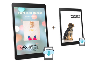 Puppy Potty Training & Why Puppies Need Rules (Digital E-Book Bundle) - Small Paws & Big Hearts